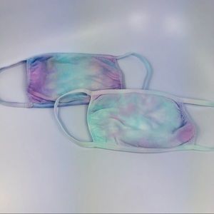 Washable Lollipop Cotton Tie Dye Face Mask